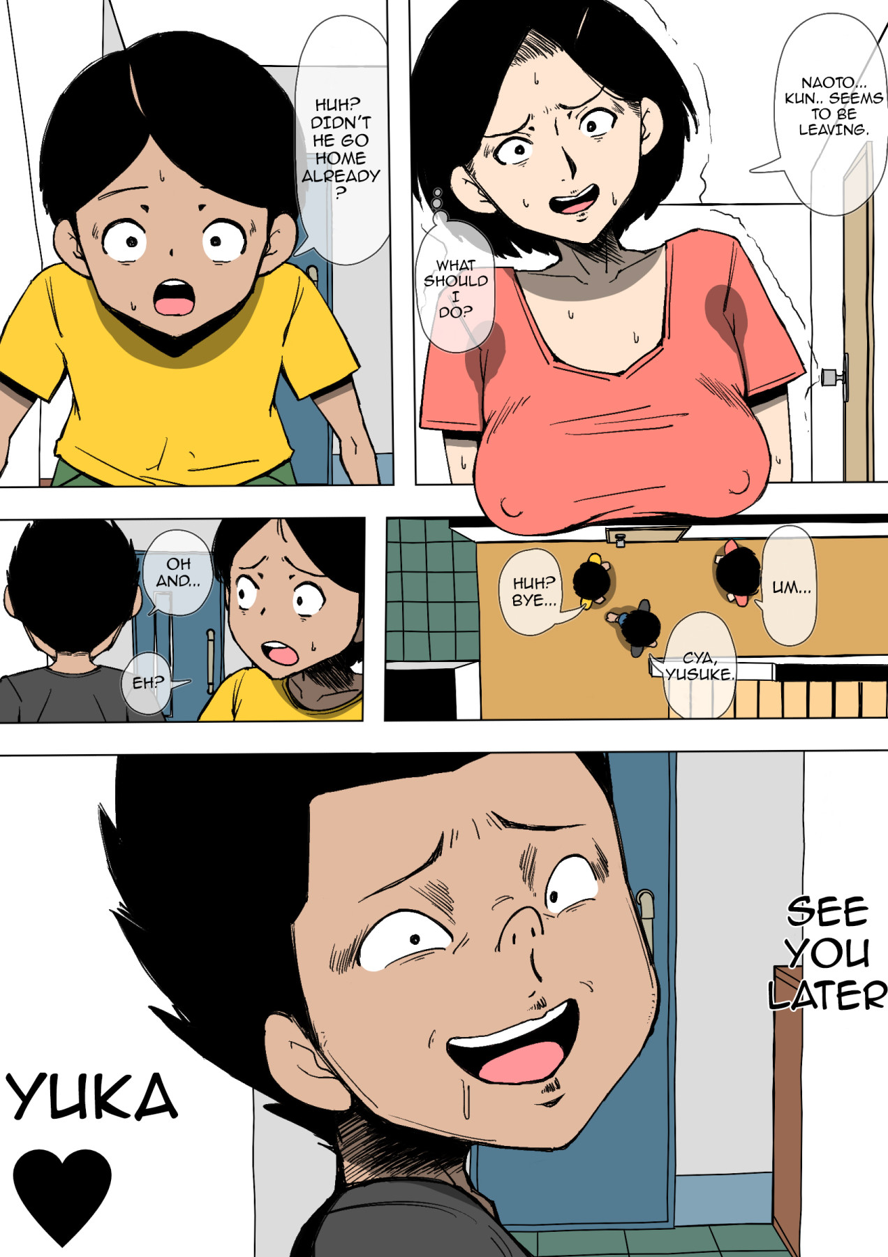 Hentai Manga Comic-Mom and the Playboy Classmate-Read-24